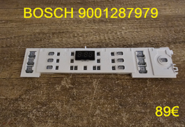 CARTE DE COMMANDE LAVE-VAISSELLE : BOSCH 9001287979