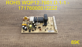 CARTE DE PUISSANCE LAVE-VAISSELLE : ROHS WQP12-7601.D.1-1 - 17176000012222