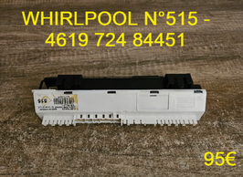 CARTE DE PUISSANCE LAVE-VAISSELLE : WHIRLPOOL N°515 - 461972484451