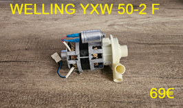 POMPE DE CYCLAGE LAVE-VAISSELLE : WELLING YXW 50-2 F