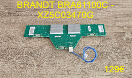 CARTE CLAVIER PLAQUE VITROCÉRAMIQUE : BRANDT BRA61100C - XZ5C03470G