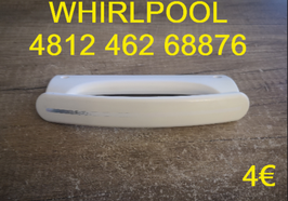 POIGNÉE DE PORTE RÉFRIGÉRATEUR : WHIRLPOOL 481246268876