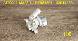 POMPE DE VIDANGE : ASKOLL M323.1 - RT081301 - 43014233