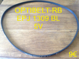 COURROIE LAVE-LINGE : OPTIBELT-RB EPJ1309 BL 5V