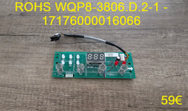 CARTE DE COMMANDE LAVE-VAISSELLE : ROHS WQP8-3806.D.2-1 - 17176000016066