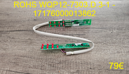 CARTE DE COMMANDE LAVE-VAISSELLE : ROHS WQP12-7303.D.3-1 - 17176000013862