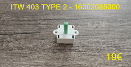 POTENTIOMÈTRE : ITW 403 TYPE 2 - 16002085000