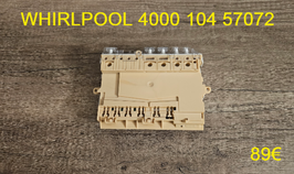 CARTE DE COMMANDE LAVE-VAISSELLE : WHIRLPOOL 400010457072
