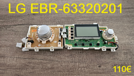 CARTE DE COMMANDE LAVE-LINGE : LG EBR63320201