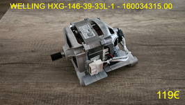 MOTEUR LAVE-LINGE : WELLING HXG-146-39-33L-1 - 160034315.00