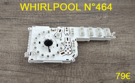 CARTE DE COMMANDE LAVE-VAISSELLE : WHIRLPOOL N°464