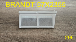 FILTRE A PELUCHES SÈCHE-LINGE : BRANDT 57X2355