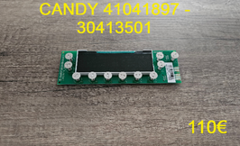 CARTE DE COMMANDE LAVE-LINGE : CANDY 41041897 - 30413501