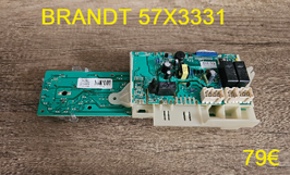 CARTE DE COMMANDE SÈCHE-LINGE : BRANDT 57X3331