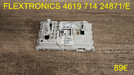 CARTE DE COMMANDE LAVE-LINGE : FLEXTRONICS 461971424871/E