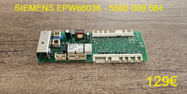 CARTE DE PUISSANCE LAVE-LINGE : SIEMENS EPW66036 - 5560009584