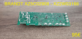 CARTE DE COMMANDE LAVE-LINGE : BRANDT XZ5C02908 - XZ2W03166