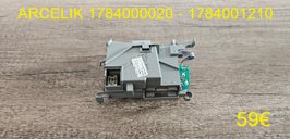 CARTE DE COMMANDE LAVE-VAISSELLE : ARCELIK 1784000020 - 1784001210