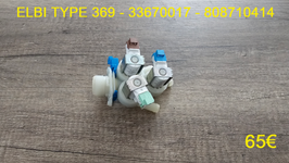 ÉLECTROVANNE 3 VOIE SORTIE DROITE : ELBI TYPE 369 - 33670017 - 808710414