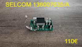CARTE DE COMMANDE LAVE-LINGE : SELCOM 136007635/A