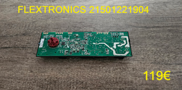 CARTE DE COMMANDE SÈCHE-LINGE : FLEXTRONICS 21501221904