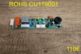 CARTE DE COMMANDE CONGEL : ROHS CU119001