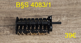 COMMUTATEUR : B§S 4083/1
