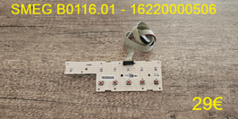 CARTE DE COMMANDE LAVE-VAISSELLE : SMEG B0116.01 - 16220000506