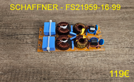CARTE FILTRE PLAQUE VITROCÉRAMIQUE : SCHAFFNER - FS21959-16-99