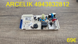 CARTE DE PUISSANCE FRIGO : ARCELIK 4943832812