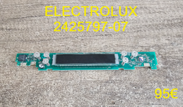 CARTE DE COMMANDE CONGEL : ELECTROLUX 2425797-07