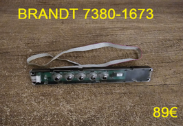 CARTE DE COMMANDE HOTTE : BRANDT 7380-1673