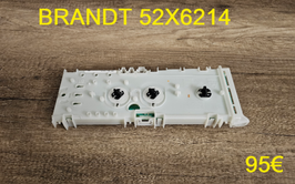 CARTE DE COMMANDE LAVE-LINGE : BRANDT 52X6214