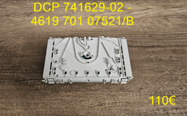 CARTE DE COMMANDE SÈCHE-LINGE : DCP 741629-02 - 461970107521/B