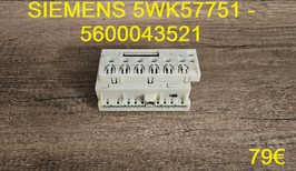 CARTE DE COMMANDE LAVE-VAISSELLE : SIEMENS 5WK57751 - 5600043521