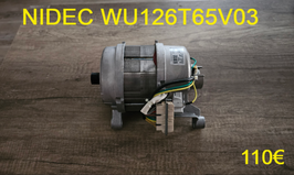 MOTEUR LAVE-LINGE : NIDEC WU126T65V03