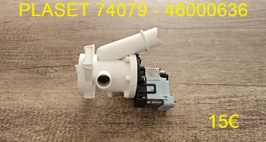 POMPE DE VIDANGE : PLASET 74079 - 46000636