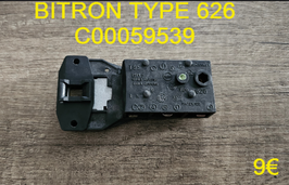 VERROU DE PORTE LAVE-LINGE : BITRON TYPE 626 C00059539