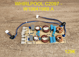 CARTE FILTRE PLAQUE VITROCÉRAMIQUE : WHIRLPOOL C2097 - W10641989.A