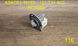 POMPE DE VIDANGE : ASKOLL M113 - 132.731.910 - RC0042