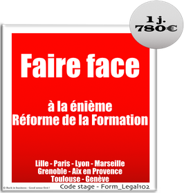 20 - Faire face à la énième Réforme de la Formation - 1 jour