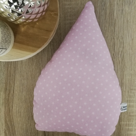 ✩ Coussin goutte rose pois ✩