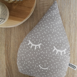 ✩ Coussin goutte gris ✩
