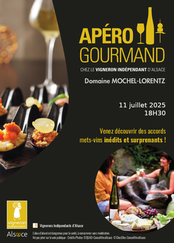 Apéro gourmand le vendredi 11 juillet 2025