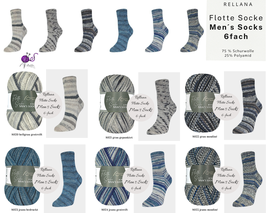 Rellana Flotte Socke Men´s Socks 6fach