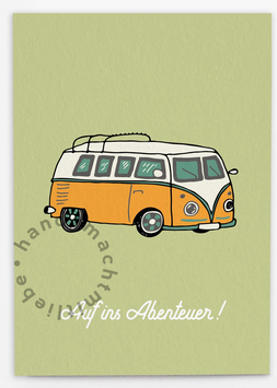 Postkarte Abenteuer 535