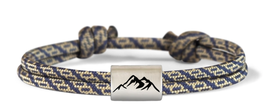 Berg Armbandl blau/beige