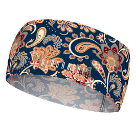 BERGBANDL® Paisley dunkelblau