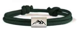 Berg Armbandl dunkelgrün