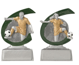 Pokal Figur Fußball Damen und Herren